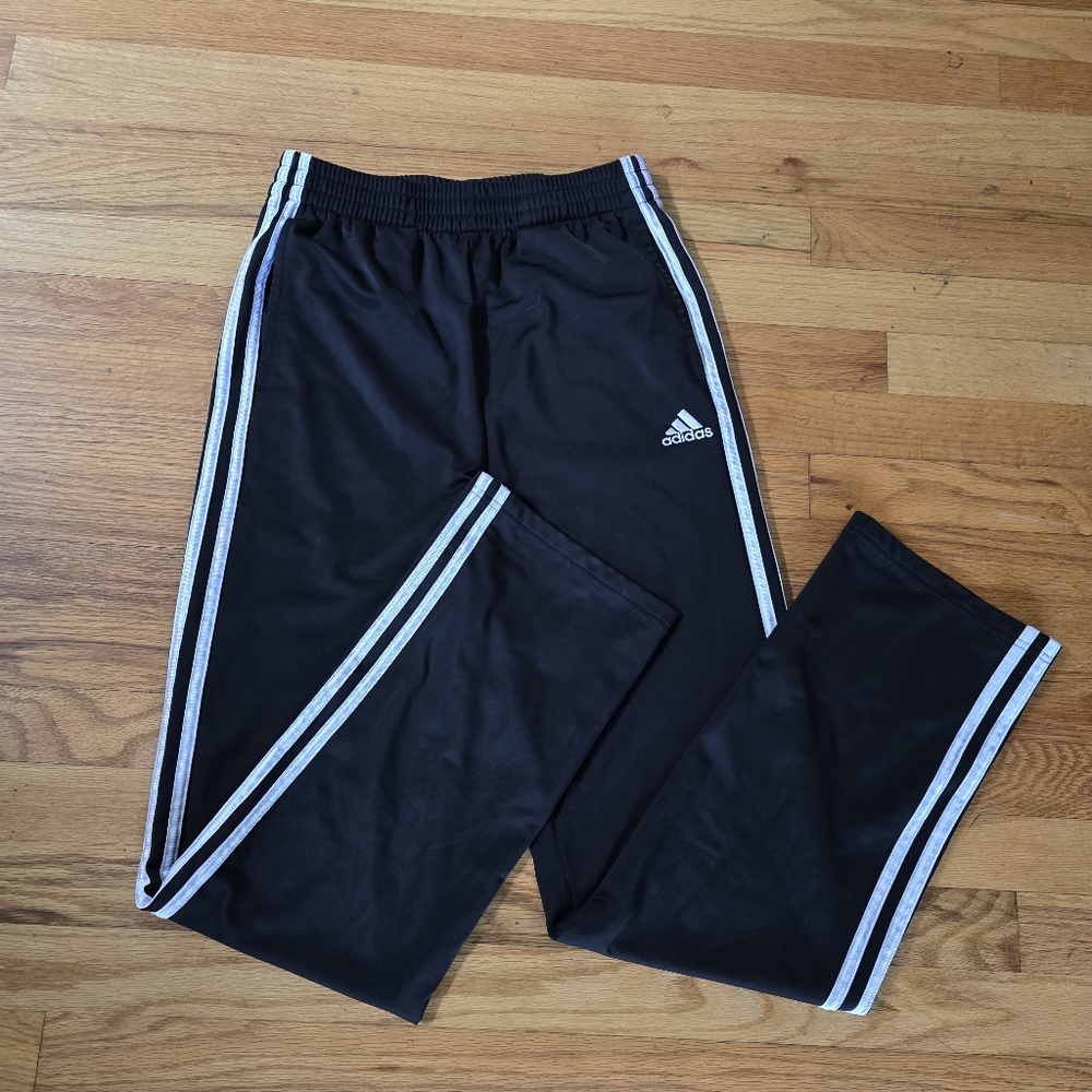 Adidas Kids Black Track Pants